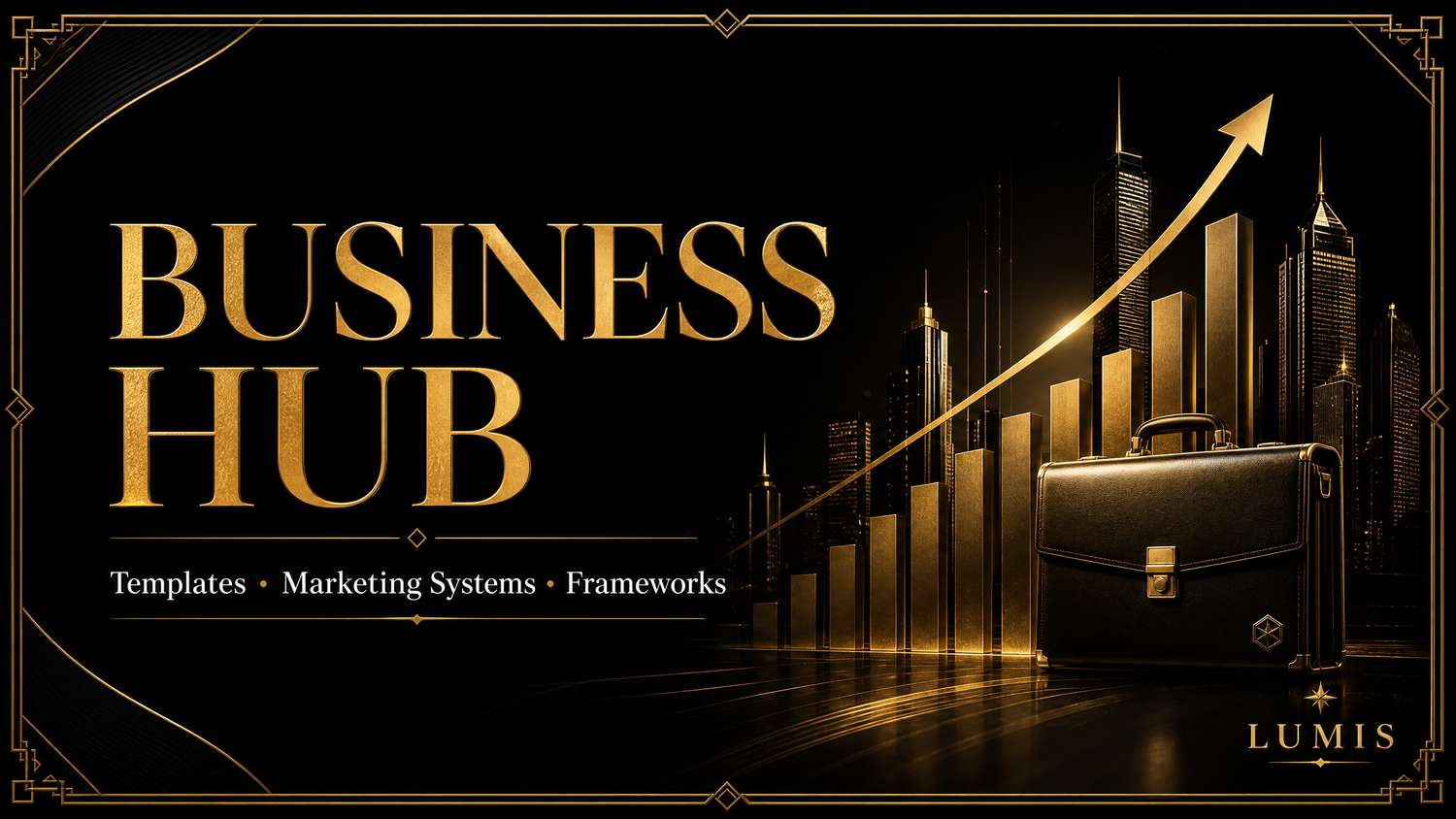 Business Hub — Templates, Marketing & Frameworks