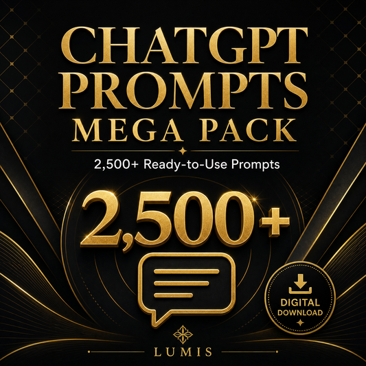ChatGPT Prompts Mega Pack