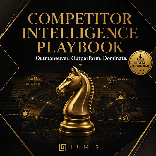 Competitor Intelligence Playbook